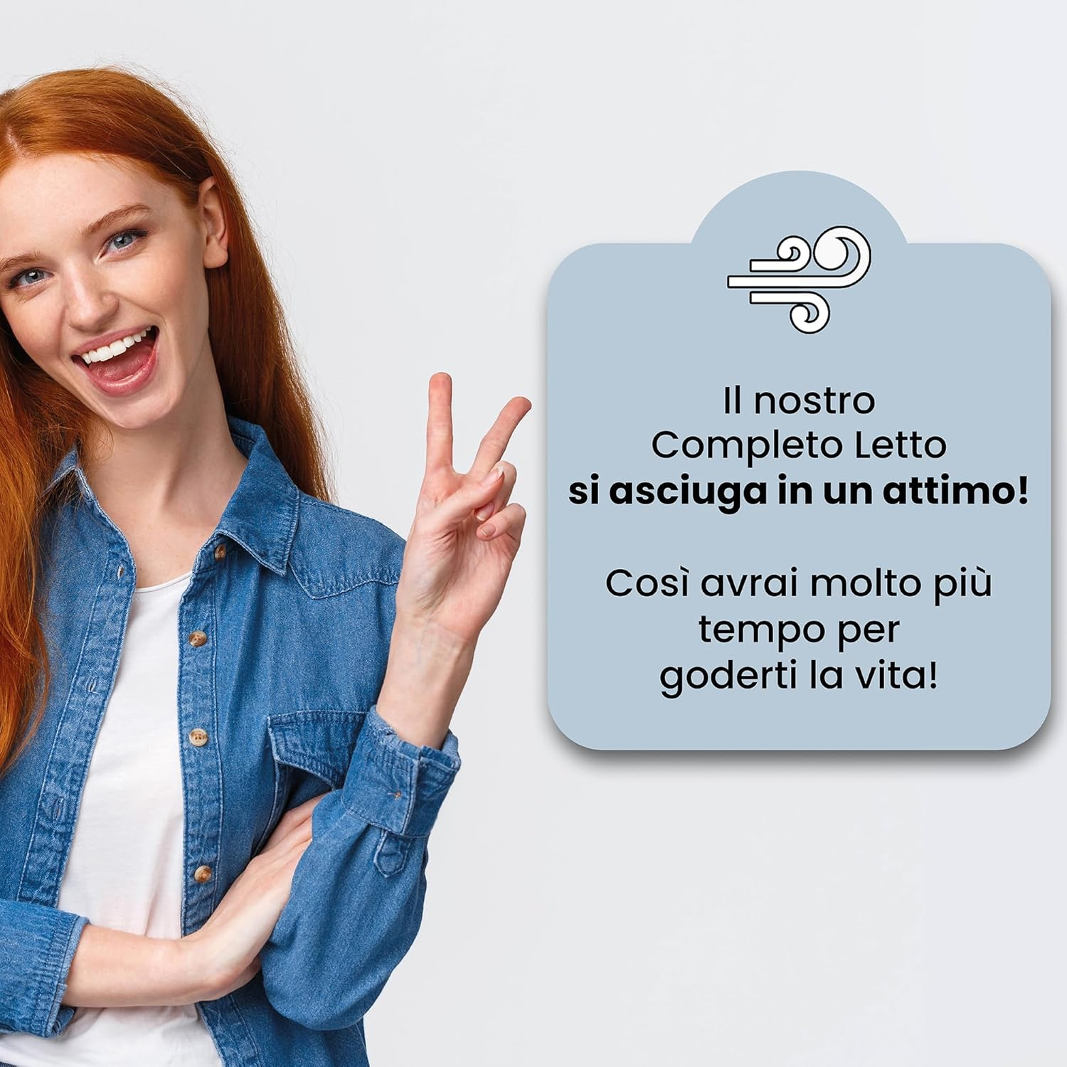 River Cotton Double Bed Sheet Set, Made in Italy &ndash; Complete Bed Set, Fitted Sheet, Top Sheet 240 X 300 Cm and 2 Pillowcases with Inner Flap (Double, Oka) image number 2