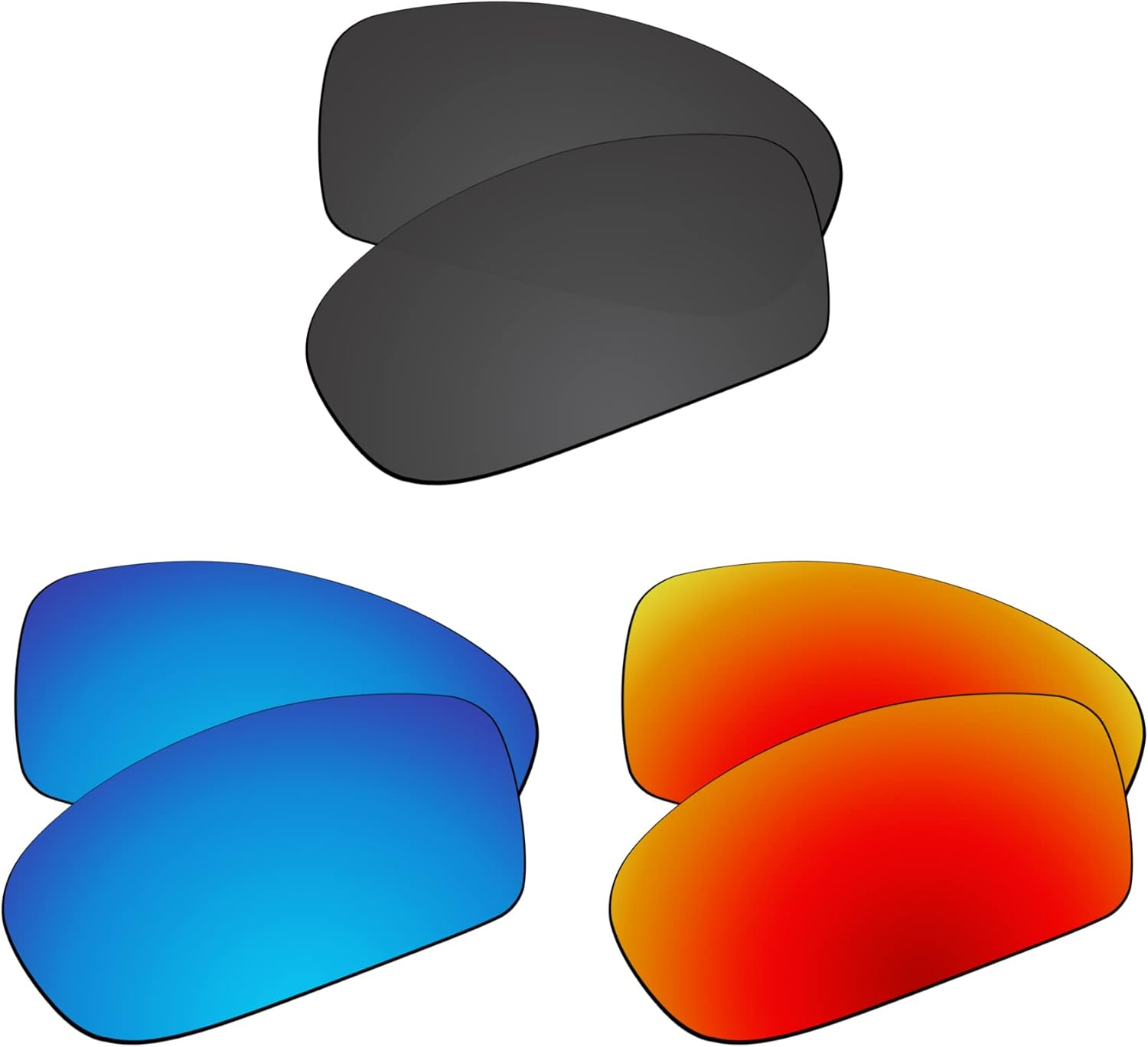 Ezreplace Lenses Replacement for Oakley Holbrook Metal OO4123 Sunglasses (Polarized Lenses)