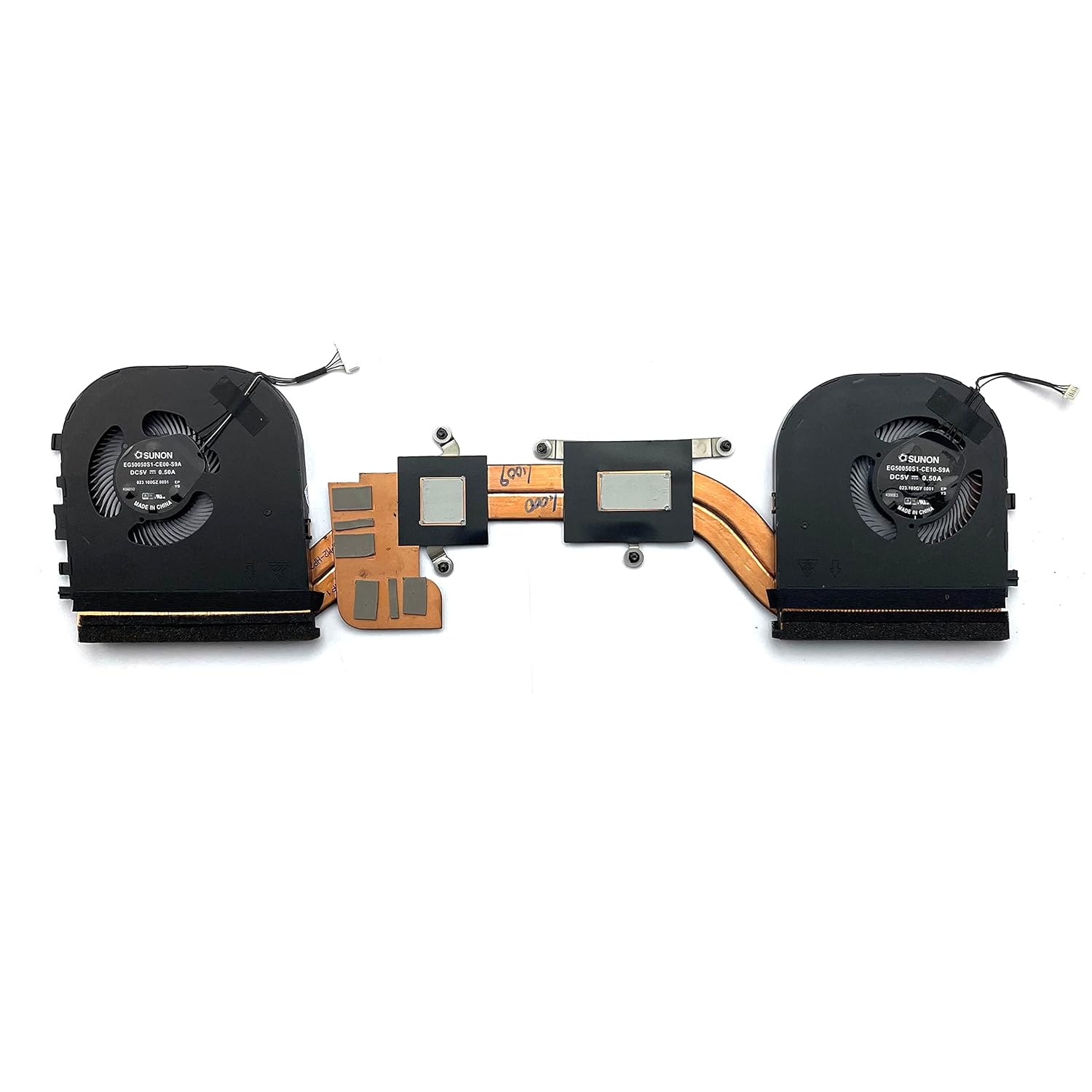 Bestparts CPU+GPU Cooling Fan with Heatsink Replacement for Thinkpad X1 Extreme 2Nd Gen(20Qv 20QW), Thinkpad P1 Gen 2(20QT 20QU) P/N 02XR044 image number 5