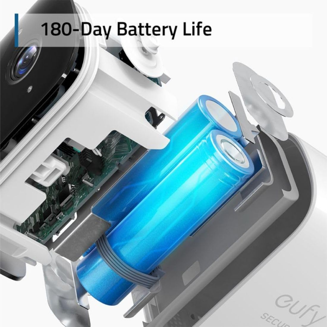 Eufy Security by Anker Eufycam 2C Pro Wireless Home Security Add-On Camera, 2K Resolution, 180-Day Battery Life, Homekit Compatibility, IP67 Weatherproof, Night Vision image number 5