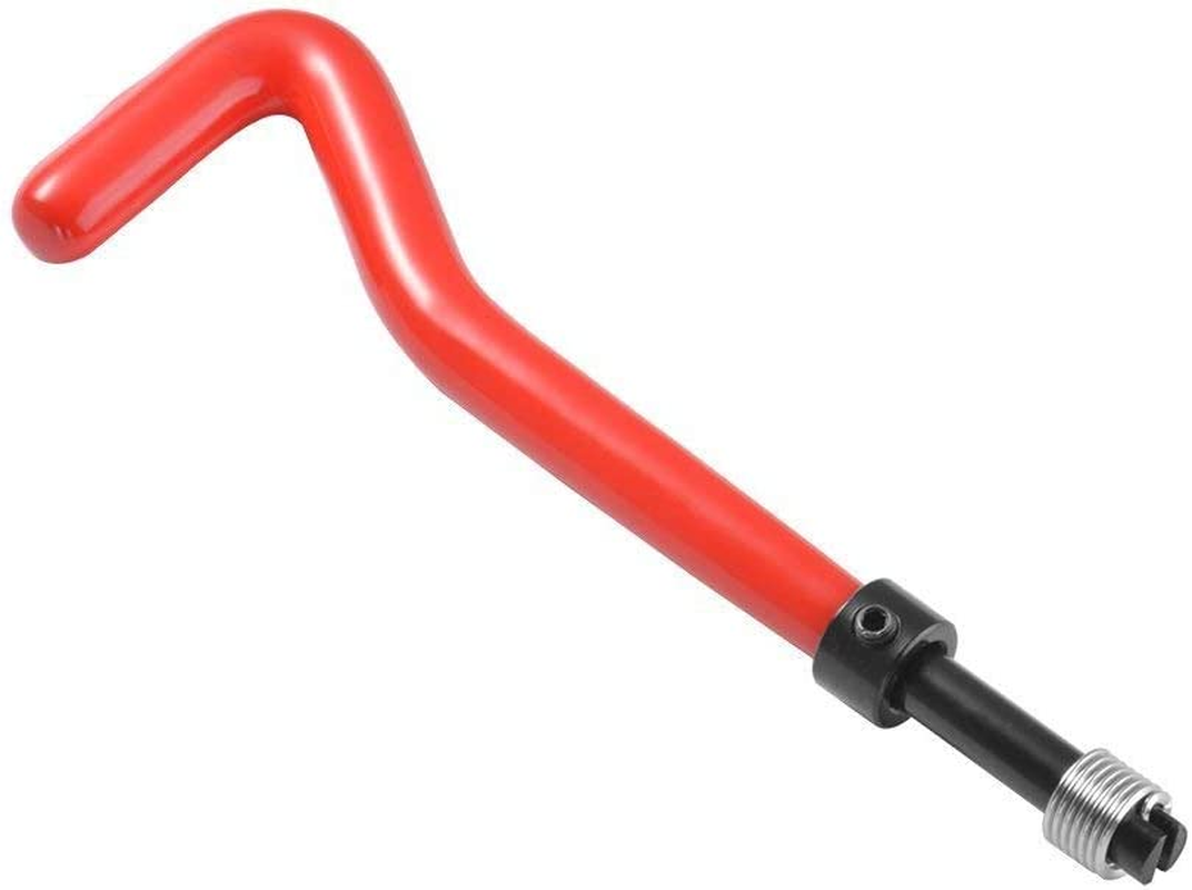 25Pcs Thread Repair Kit M8 X 1.0Mm Metric Thread Repair Insert Kit Compatible Hand Tool Set for Auto Repairing (M8-1.0) image number 2