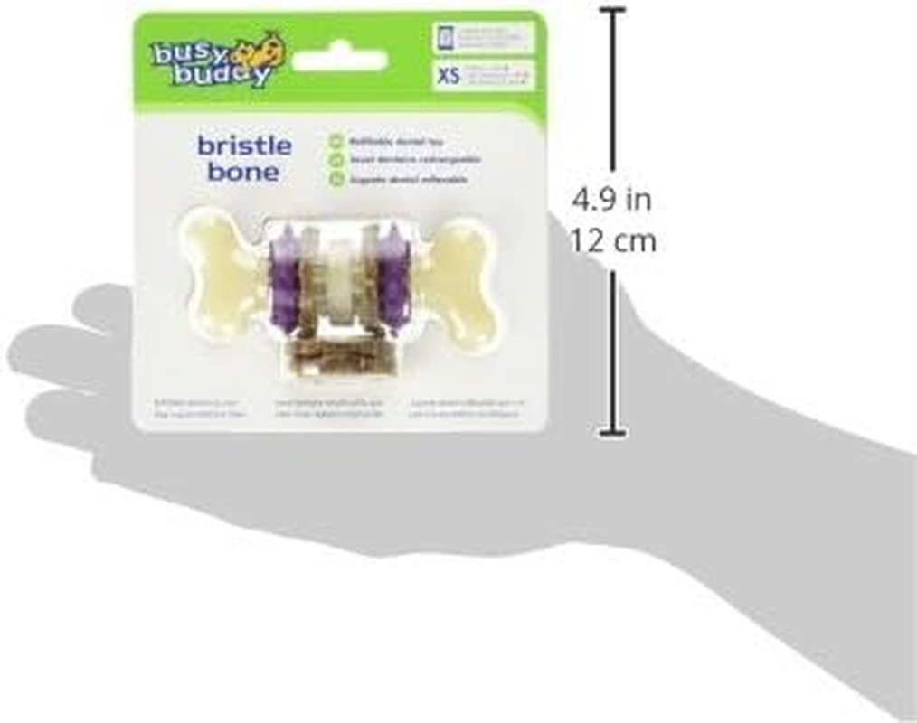 Petsafe Busy Buddy Bristle Bone Chew Toy for Dogs Multicolor image number 5