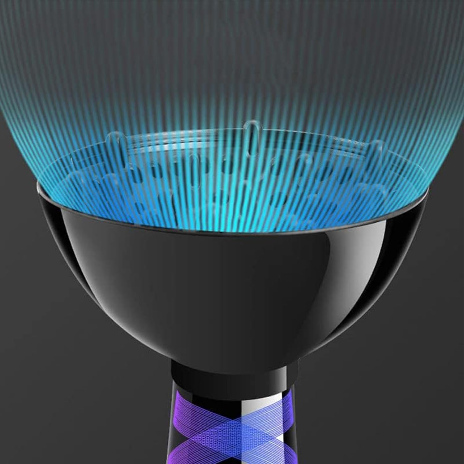 Hair Dryer Diffuser - Universals Diffuser Attachment for Curly and Wavy Hair, Professional Salon Tool | Flexible Application Adjustable from 1.4" to 2.6", Styling Tool for Adults and Women image number 6