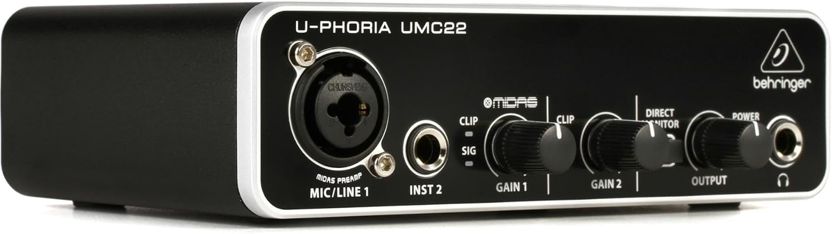 Behringer UMC22 UMC22 Behringer U-Phoria UMC22 MIDI Interface, Original Version