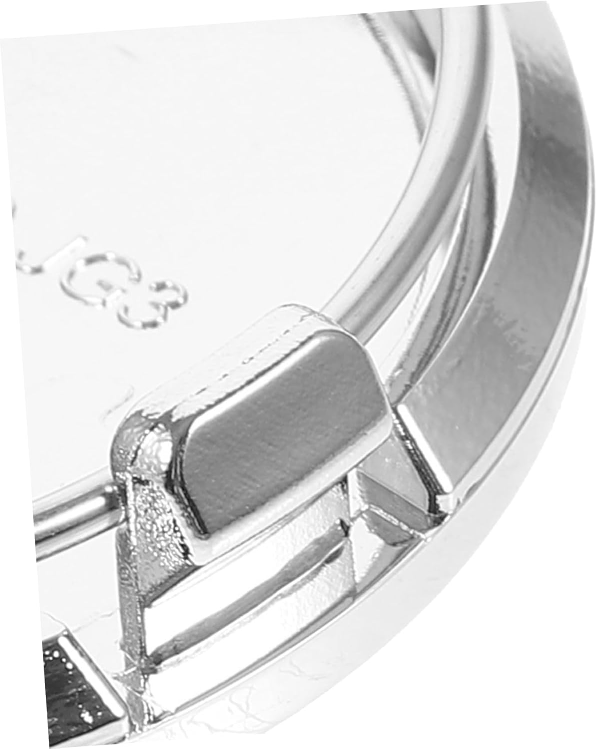 CLISPEED 4Pcs Automotive Wheel Hub Covers Stylish Rim Caps for Easy Installation Compatible Various Car Models Sleek Finish Center Hub Caps image number 5