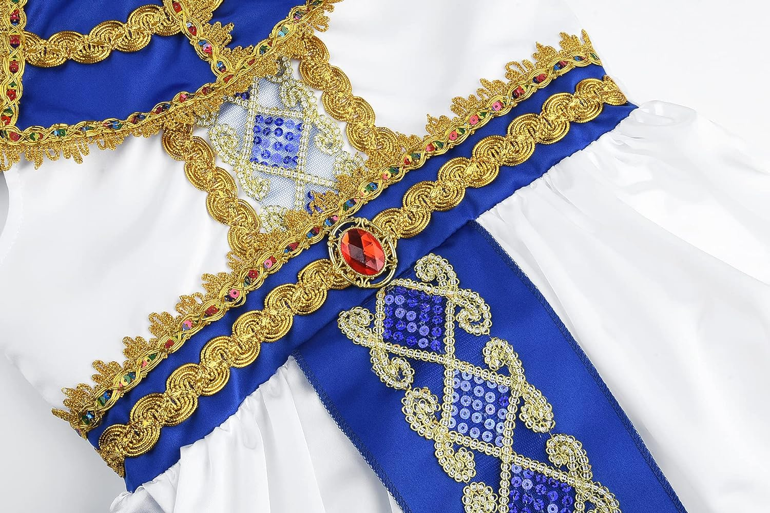 Relibeauty Egyptian Costume Kids Girls Halloween Pharaoh Costume for Girls image number 5