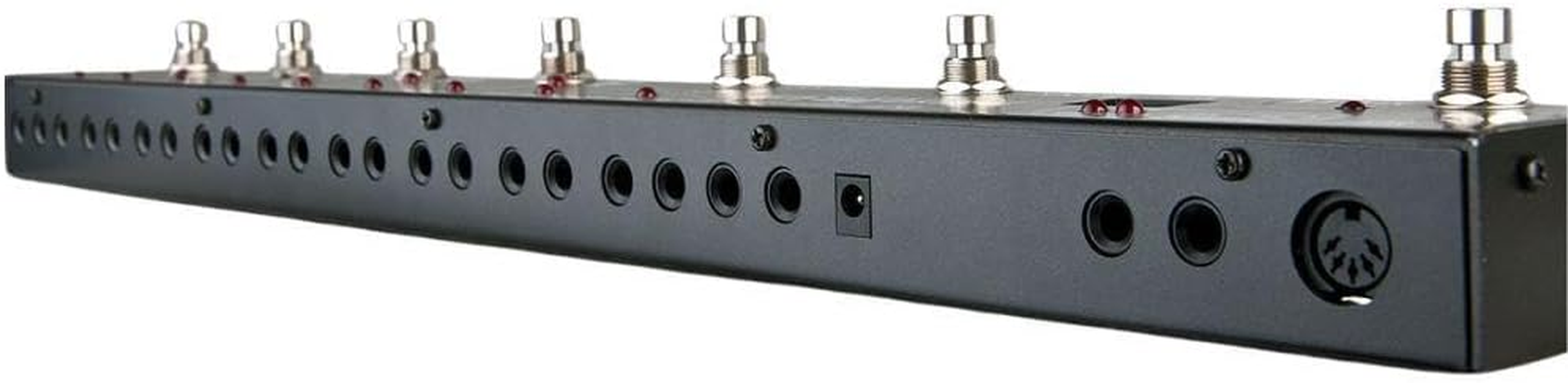 Joyo PXL-PRO Guitar Foot Effect Pedal Controller, Dual 4-Channel 8 Loop FX Switcher with Amp Switching, Mute Switch, and Buffered Bypass, Black image number 6