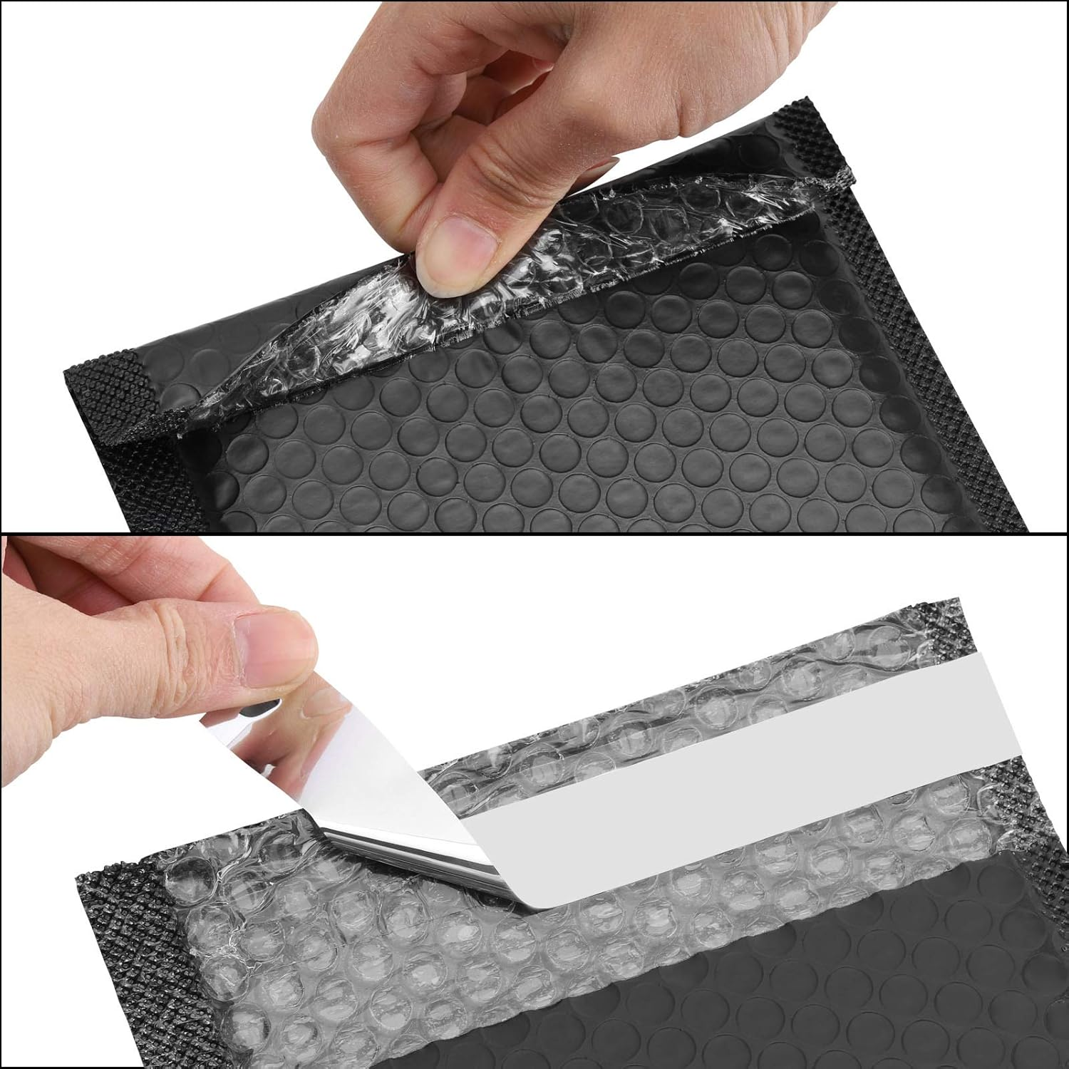 40 Pcs 7 X 5.2 Inch Bubble Envelopes Mailers Padded for Wraping/Shipping/Packaging Black image number 5
