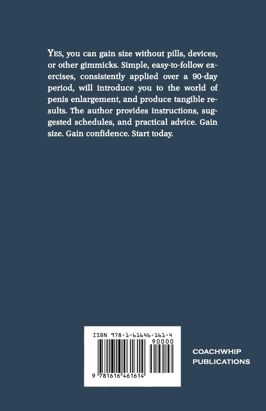 Penis Enlargement: the 90-Day Penis Enlargement Workout (Size Gains Using Your Hands Only) image number 2