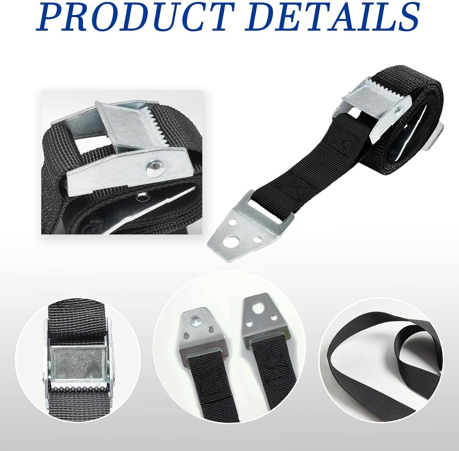 2 Pack TV Safety Straps, Hhdvdywgd TV anti Roll and Rewind for Baby Proofing &ndash; Secure Flat Screens, Dresser, Cabinet to Wall/Stand, Heavy Duty Earthquake Straps image number 4