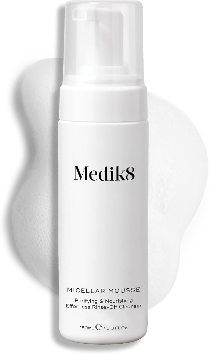Medik8 Micellar Mousse - Purifying & Nourishing Effortless Rinse-Off Cleanser - Removes Impurities, Makeup & Sunscreen - 150Ml image number 3