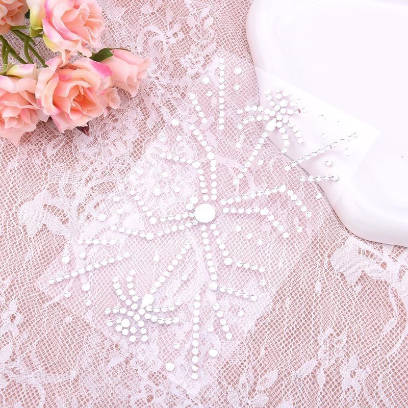 Halloween Spider Stickers for Face Eye Temporary Tattoos for Women Girls Cosplay Halloween Makeup Stickers Women Girls image number 6