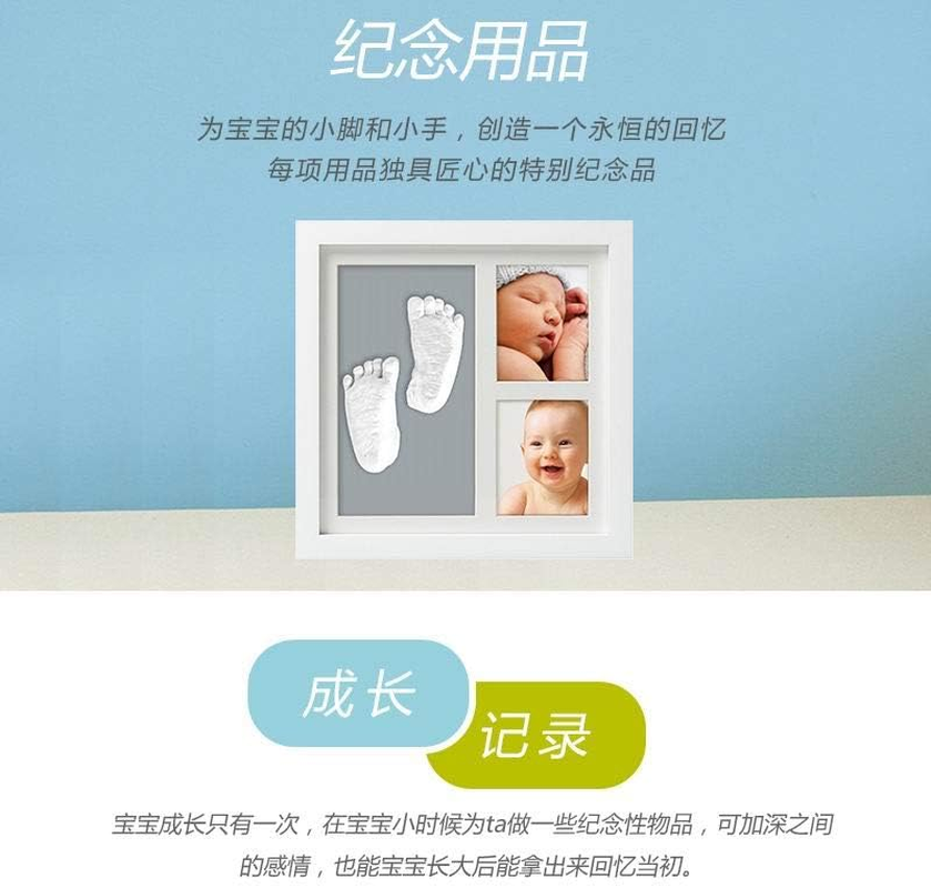 Pearhead Babyprints 3D Memory Kit, White image number 3