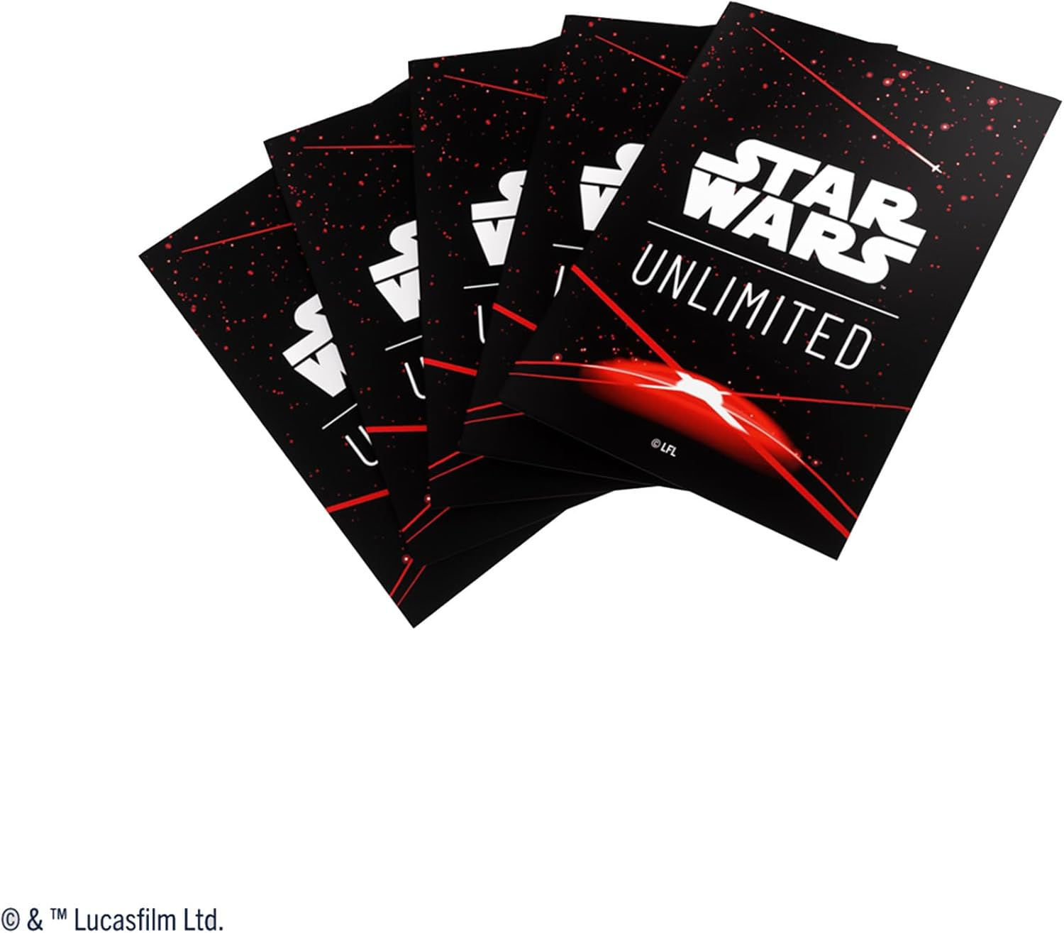 Gamegenic Star Wars Unlimited Art Sleeves - Space Red image number 2