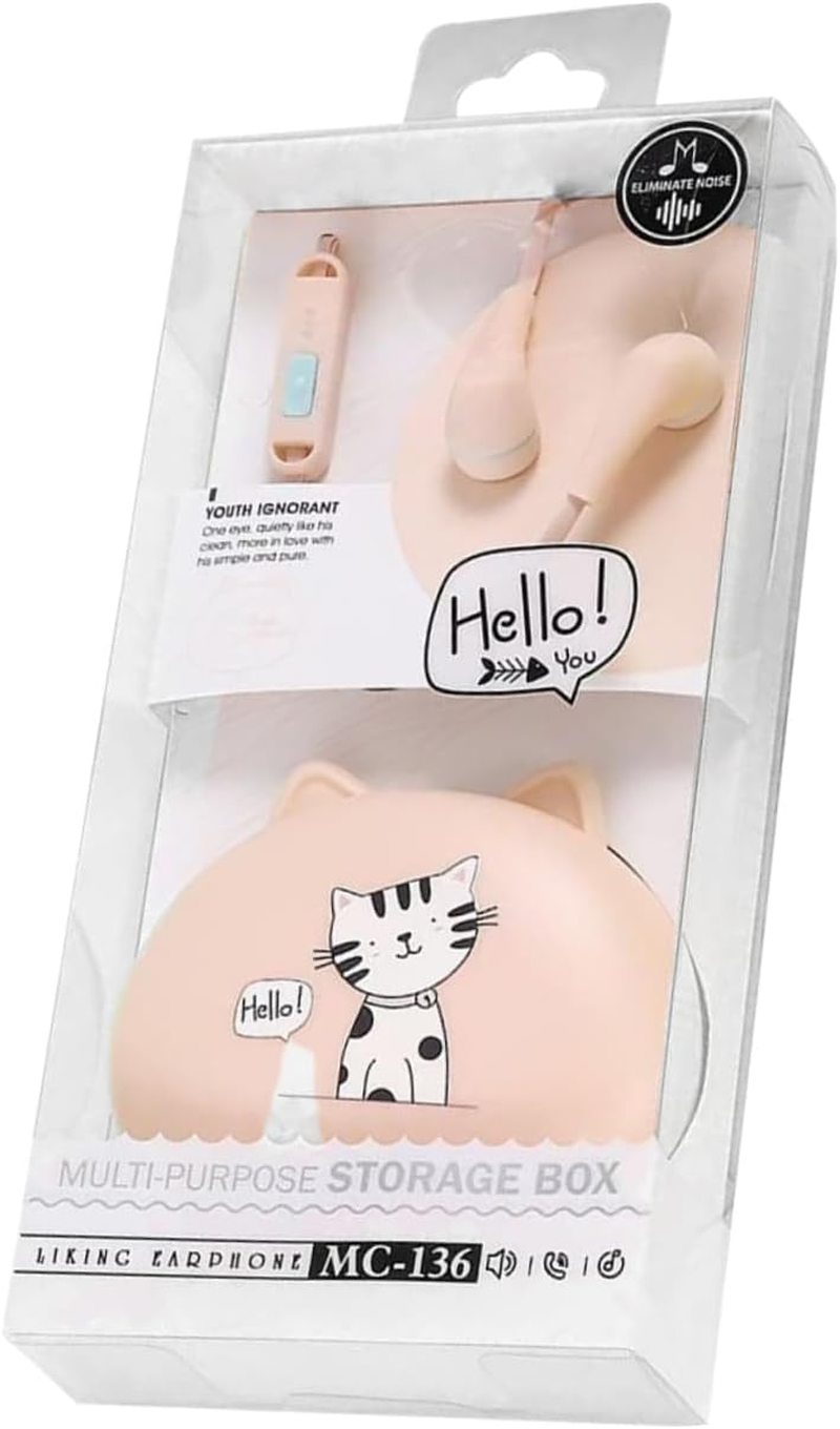 IWOWHERO Ear Earbud Headset Earphones Microphone Phone Earbuds Sleek Design for Boys and Girls and Adults for Family and Friends image number 6