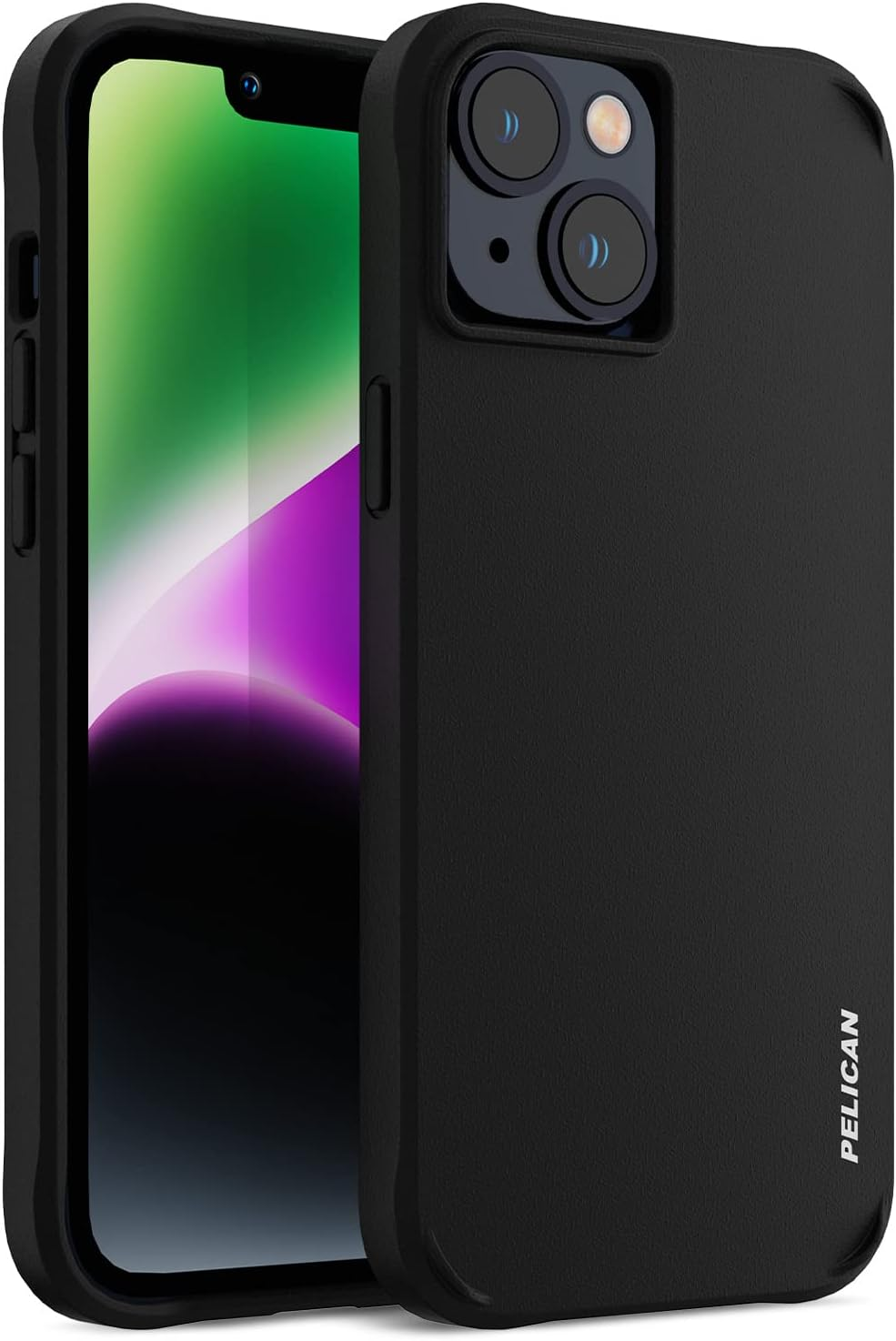 Pelican &ndash; Ranger Series &ndash; Heavy-Duty Protection Case Cover for Iphone 14 plus (2022) Designed to Fit Nicely in Pocket &ndash; 15Ft Drop Protection &ndash; Black