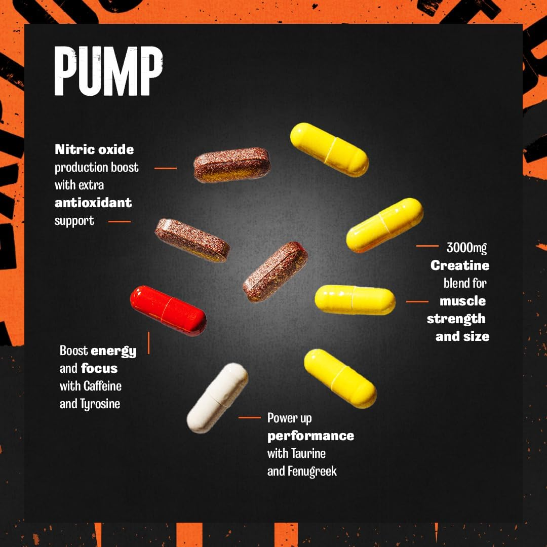 Universal Nutrition Animal Pump Pre-Workout, Nitric Oxide, Creatine, Energy Supplement image number 4