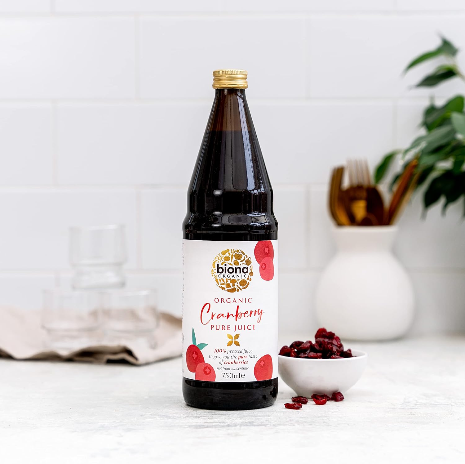 Biona Organic Cranberry Pure Super Juice 750 Ml