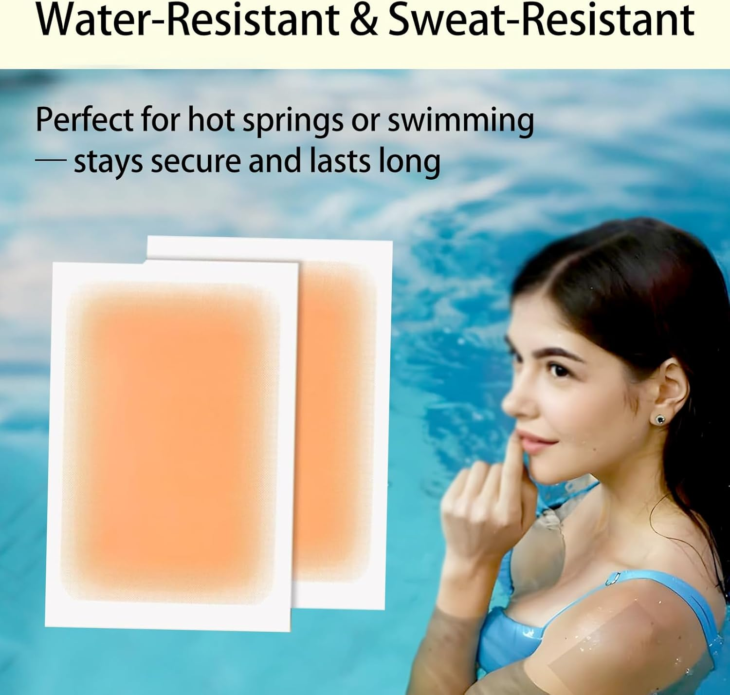 ONBPIY 8PCS Tattoo Cover up Patch Light Natural Looking Cover up Tattoos and Scar Invisible Waterproof Body Concealer Makeup Sticker 8.5X13Cm image number 5