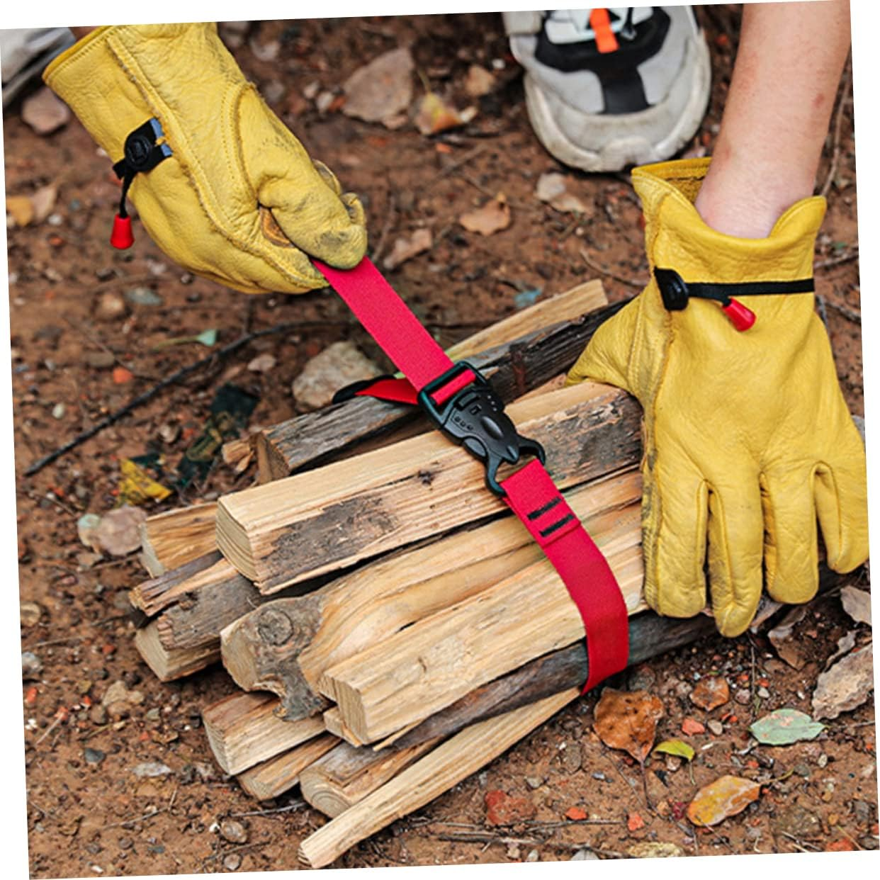 DOITOOL 5Pcs Multifunctional Nylon Lashing Straps for Luggage Cargo Fastening Belts Quick Release Buckle for Travel Hiking Gear image number 1