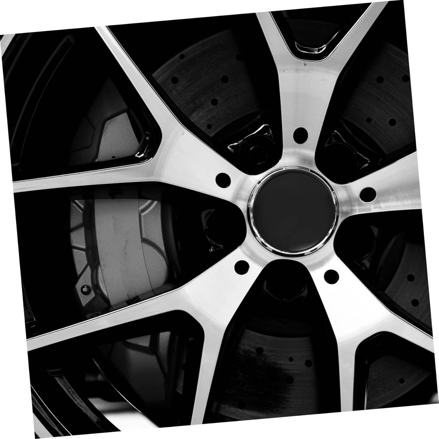 GLEAVI 4Pcs Wheel Hub Center Caps Abs Covers for Car Modifications Outer Easy Installation Stylish Wheels from Dirt and Debris image number 5