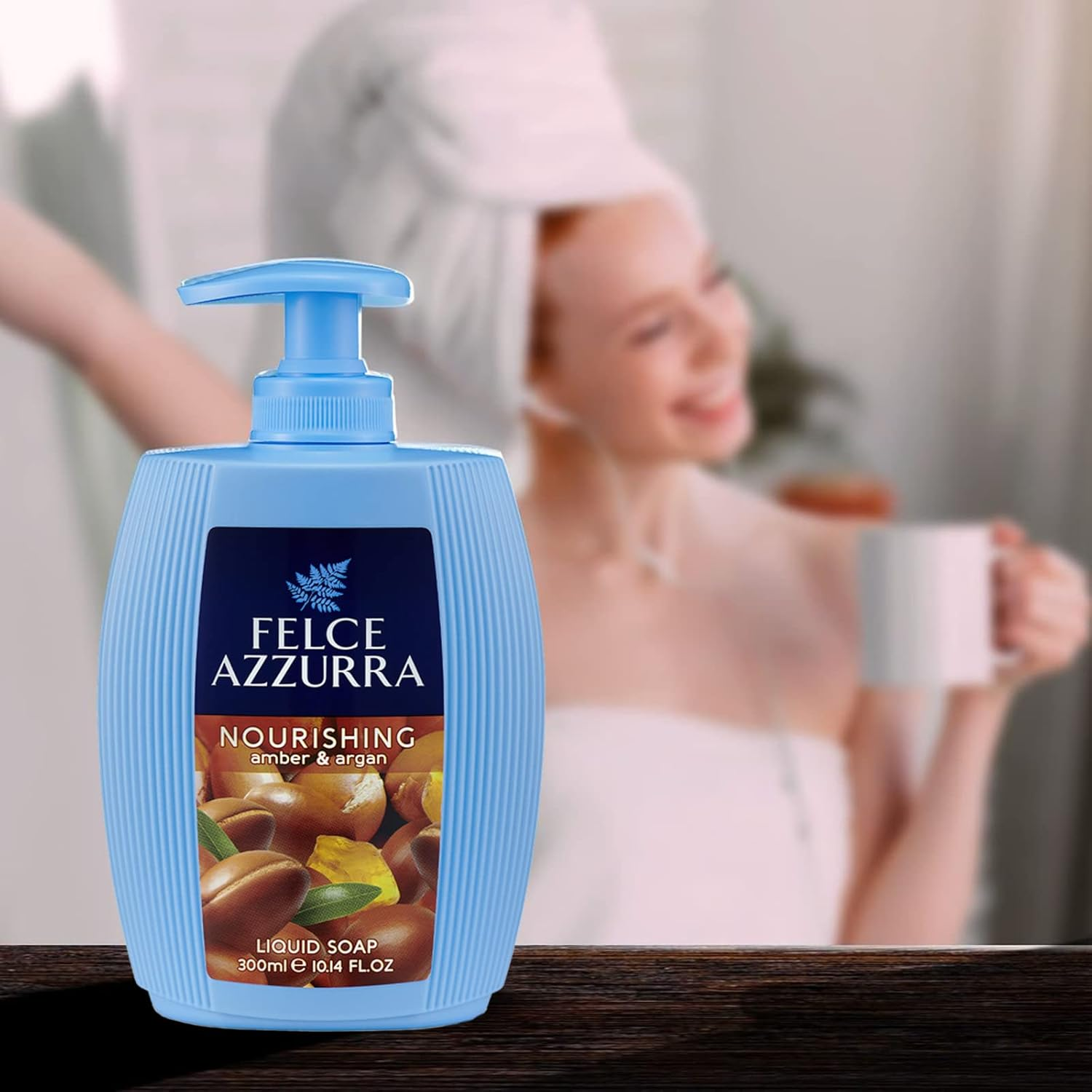 Felce Azzurra Nourishing for Unisex 10.14 Oz Liquid Soap - Classico image number 3