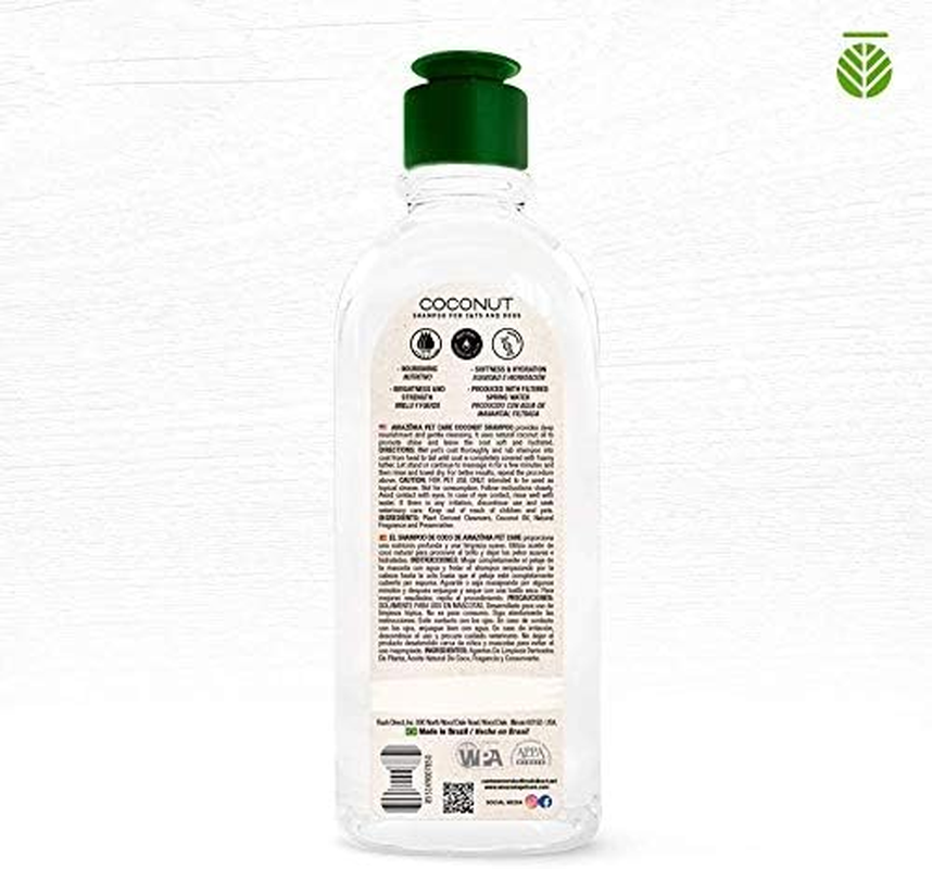 Amazonia Coconut Soft & Hydrated Coat Shampoo, 500 Ml image number 2
