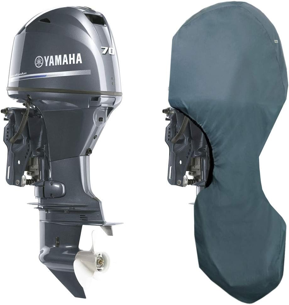 Oceansouth Outboard Motor Full Cover for Yamaha (Yamaha 4 CYL 996Cc F50H F60F F70A Full Cover (L) 20In/52Mm Leg (2010>), Full Cover for Yamaha) image number 1