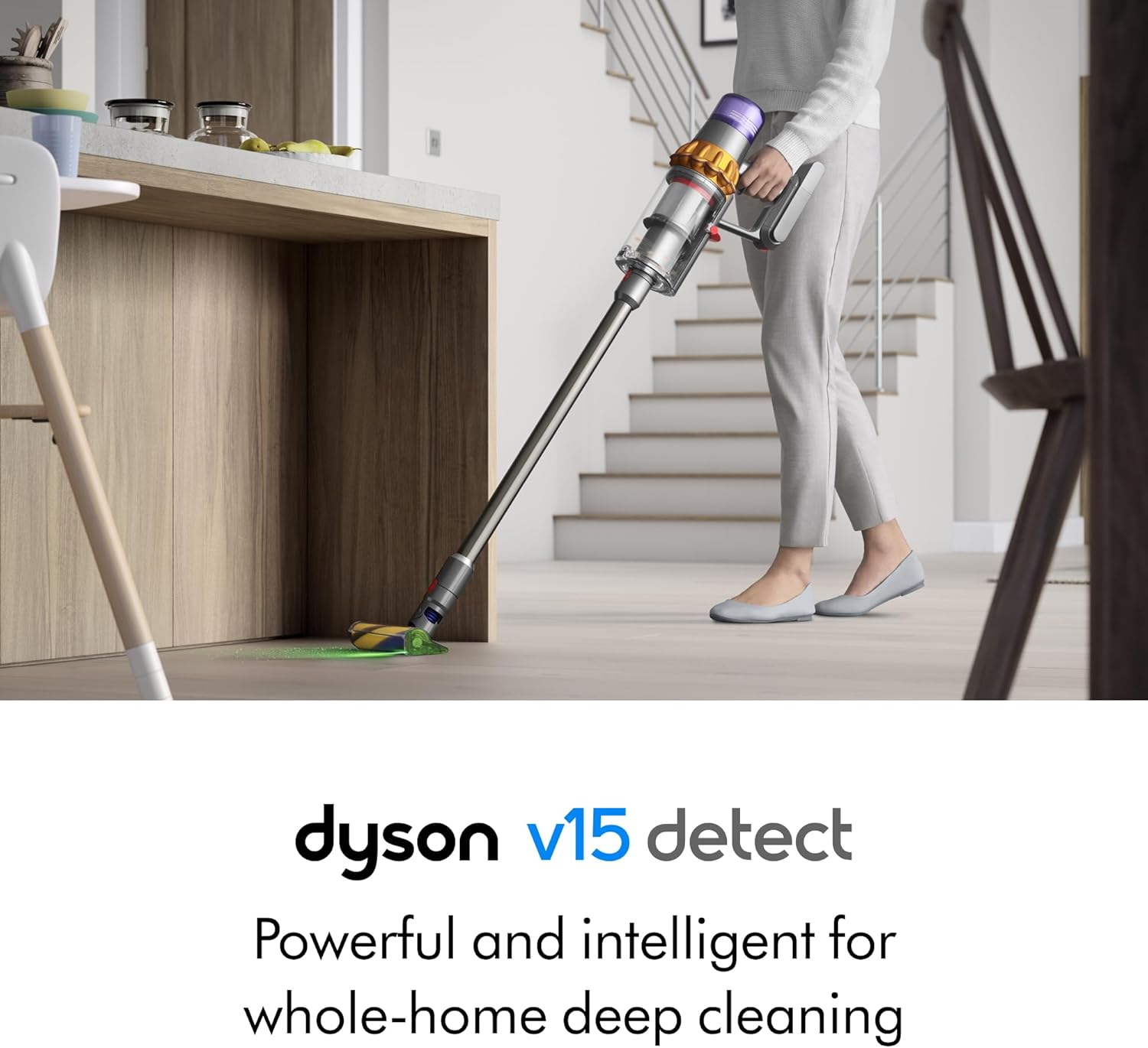 Dyson V15 Detect&trade; Absolute Cordless Vacuum Cleaner image number 6
