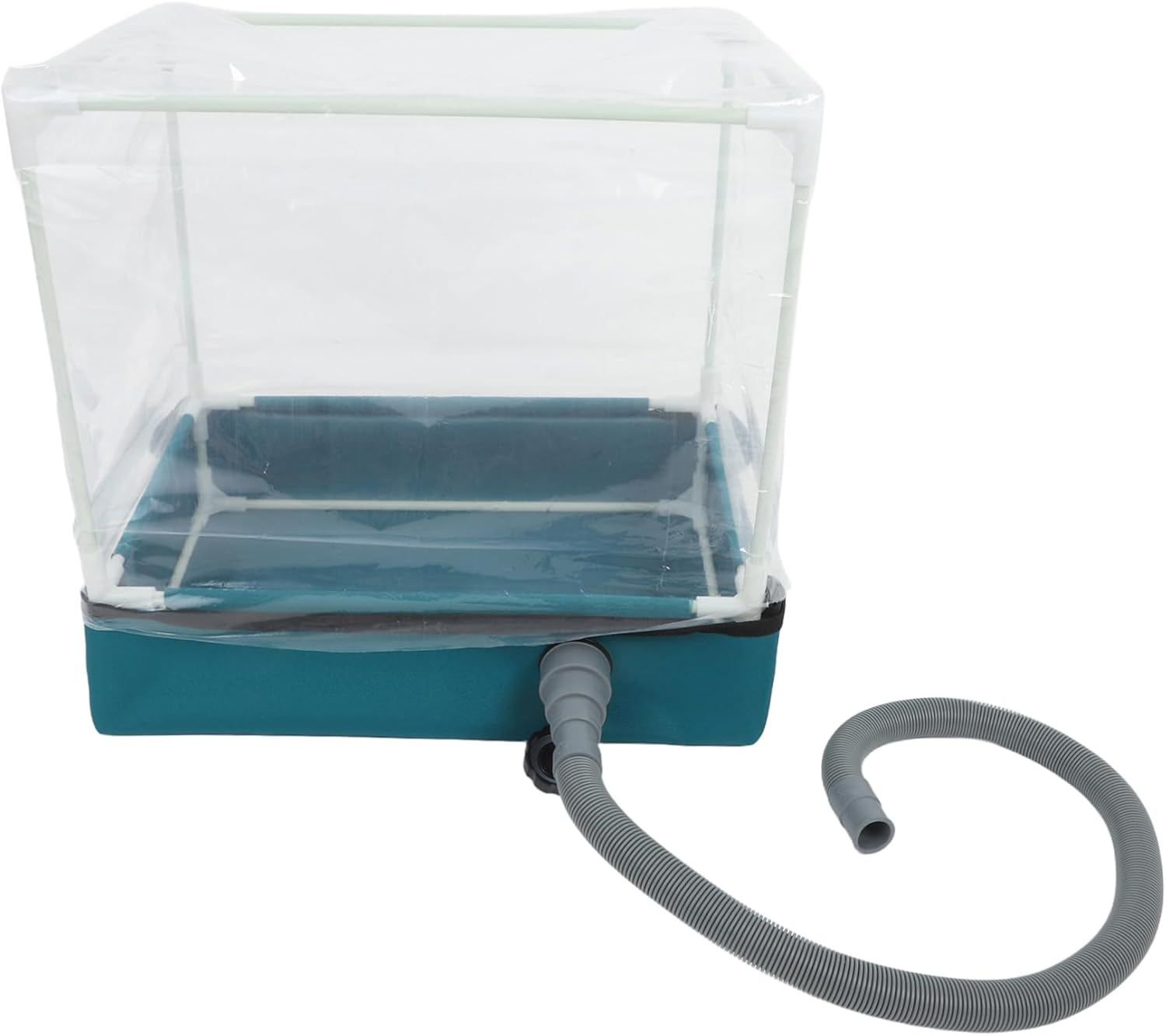 PAMINGONO Succulent Planting Box Indoor Greenhouse Kit Compact Succulent Greenhouse for Tabletop Garden Display Mini Plant Container Drainage and Small Container Gardening image number 2