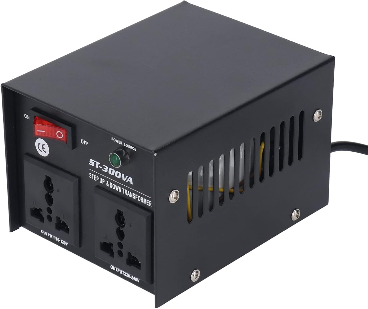 Step up down Transformer, 300W Adjustable Heavy Duty Voltage Converter 110V‑120V/220V‑240V, to Power Voltage Converter (AU Plug) image number 4