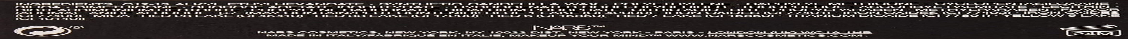 NARS Velvet Matte Lip Pencil, Famous Red, 0.08 Ounce image number 3