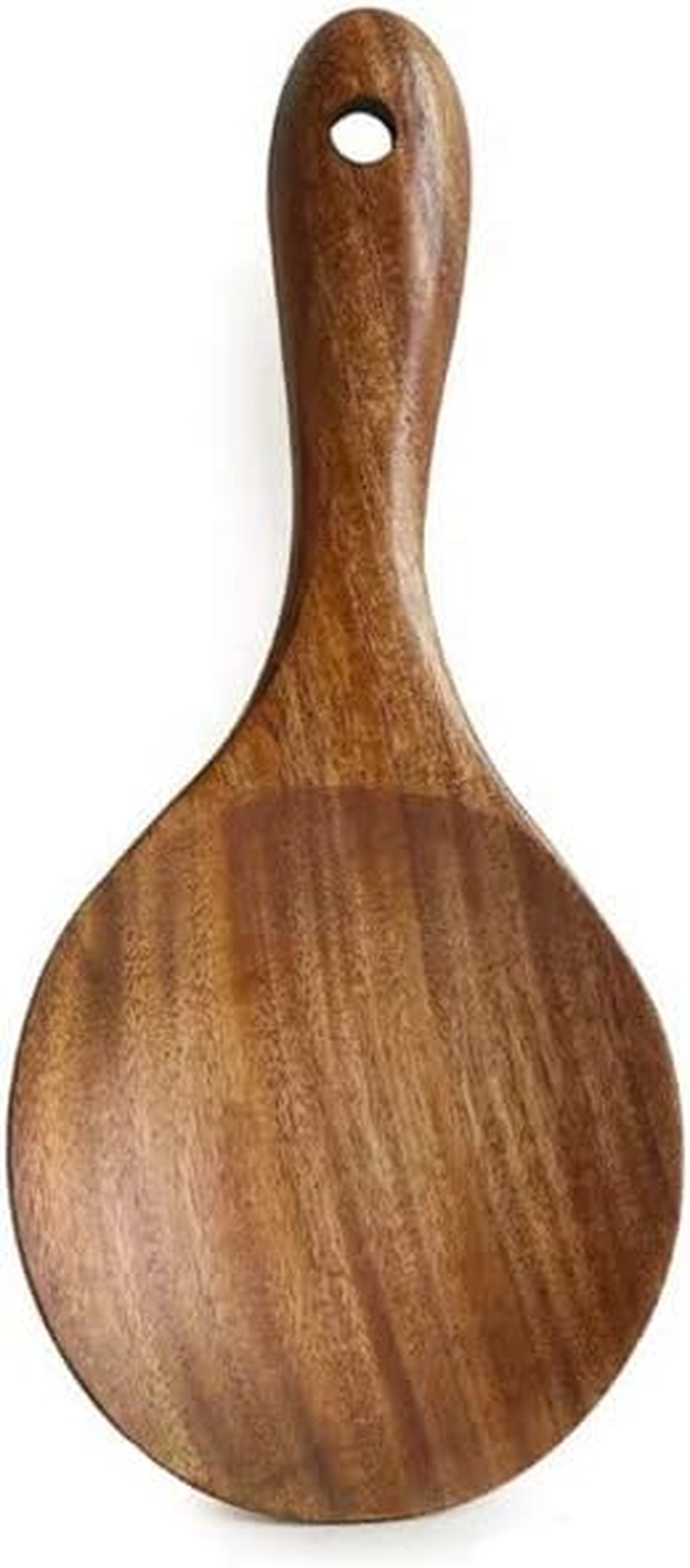 Teak Kitchen Utensils,Wooden Soup Spoon Kitchenware Seasoning Scoop Dipping,Oil Dipper,Meal Rice Scoop,Natural Utensils Handcrafted Cutlery Tool (Soup Spoon(10.6X3.15In))&hellip;