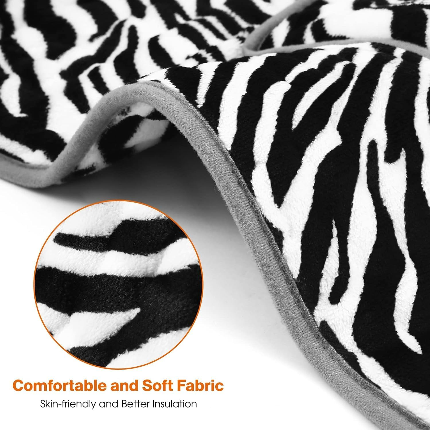 Sika Deer Heating Pads for Back Pain and Cramps Relief 49"X12" Large Menstrual Heating Pad for Period, Upgraded 4 Timer Auto off & 6 Heat Level Electric Heat Pad for Abdominal Neck Shoulder Pain Relief.