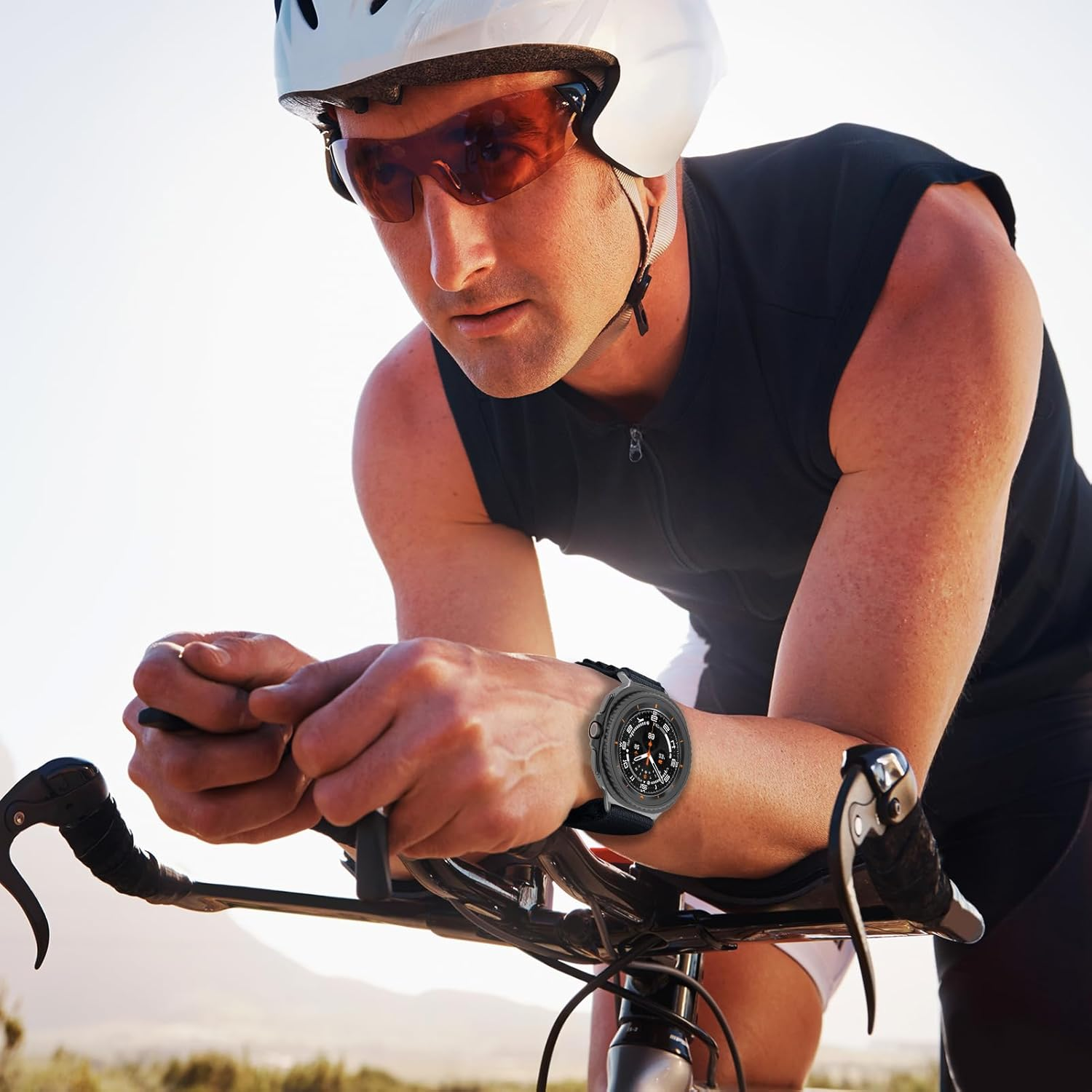 Trail/Alpine Loop Bands for Samsung Galaxy Watch 8 Band 40Mm 44Mm/8 Classic 46Mm Men Women,Rugged Nylon Fabric Sport Strap for Samsung Galaxy Watch 8 Band 44 Mm 40 Mm/8 Classic 46 Mm Wristband