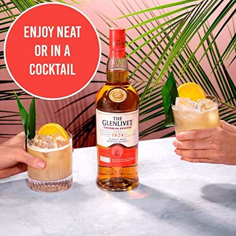 The Glenlivet Caribbean Reserve Single Malt Scotch Whisky 700Ml Giftbox image number 3