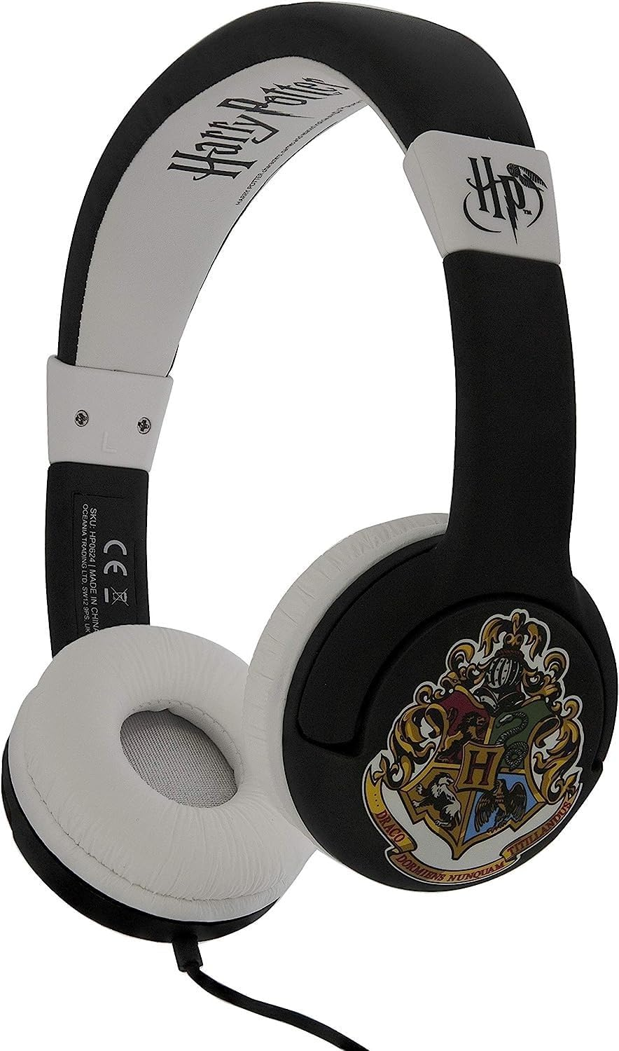 OTL HP0624 Harry Potter Back to Hogwarts Junior Headphones, Black