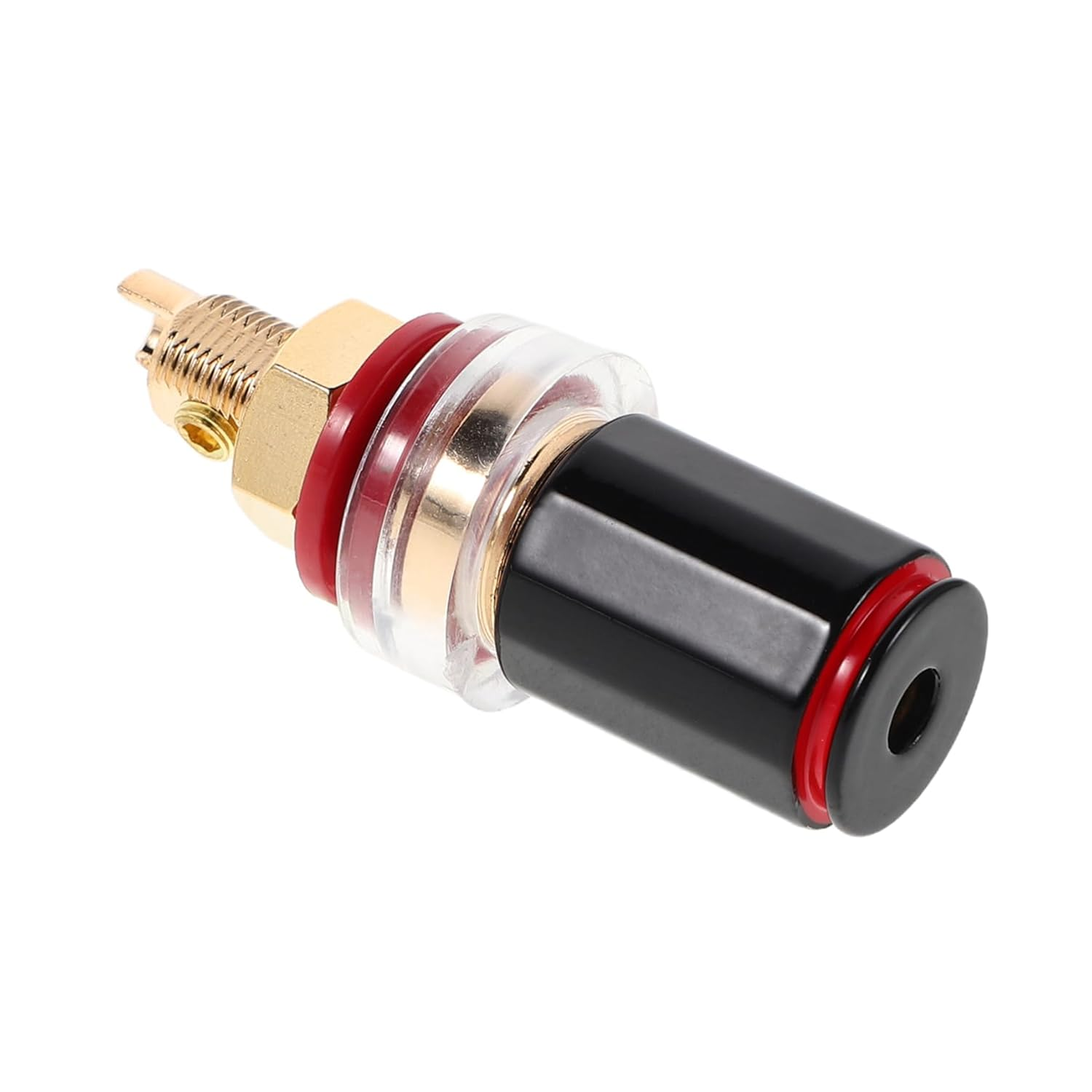 CANIGHT Hifi Speaker Binding Post Terminal No Soldering Banana Connector for Audio Systems Durable Speaker Cable Connector for Home Theater Studio Amplifiers image number 3