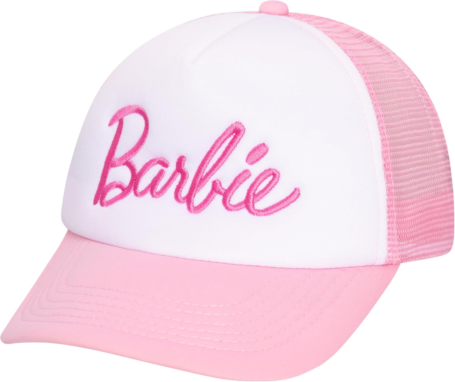 Barbie Baseball Cap for Women &ndash; Soft Cotton Womens Cap with Curved Brim &ndash; Adjustable Snapback Hot Pink Baseball Cap