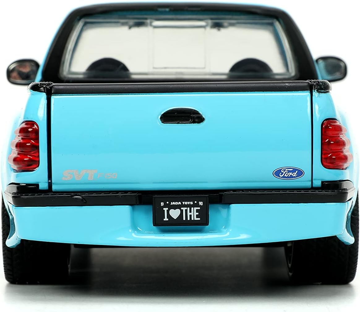 Jada Toys I Love the 90'S 1999 Ford F-150 SVT Lightning 1:24 Scale Pickup Truck image number 3