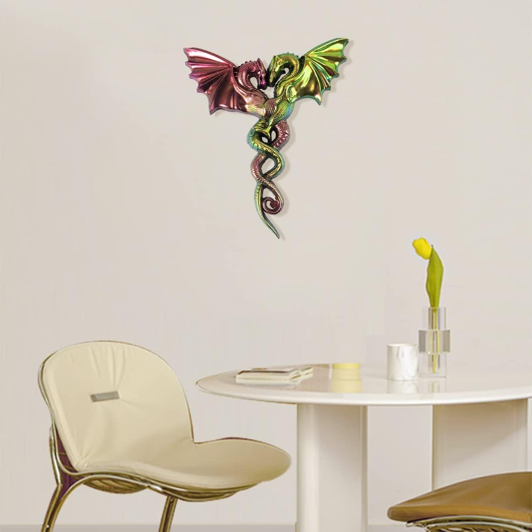 Zayookey Couple Dragon Silicone Molds, Large Animal Resin Mold, 3D Double Dragon Epoxy Resin Silicone Mold DIY Craft Resin Casting Mould for Wall Hanging Home Office Art D&eacute;cor - Dragon Shape A image number 5