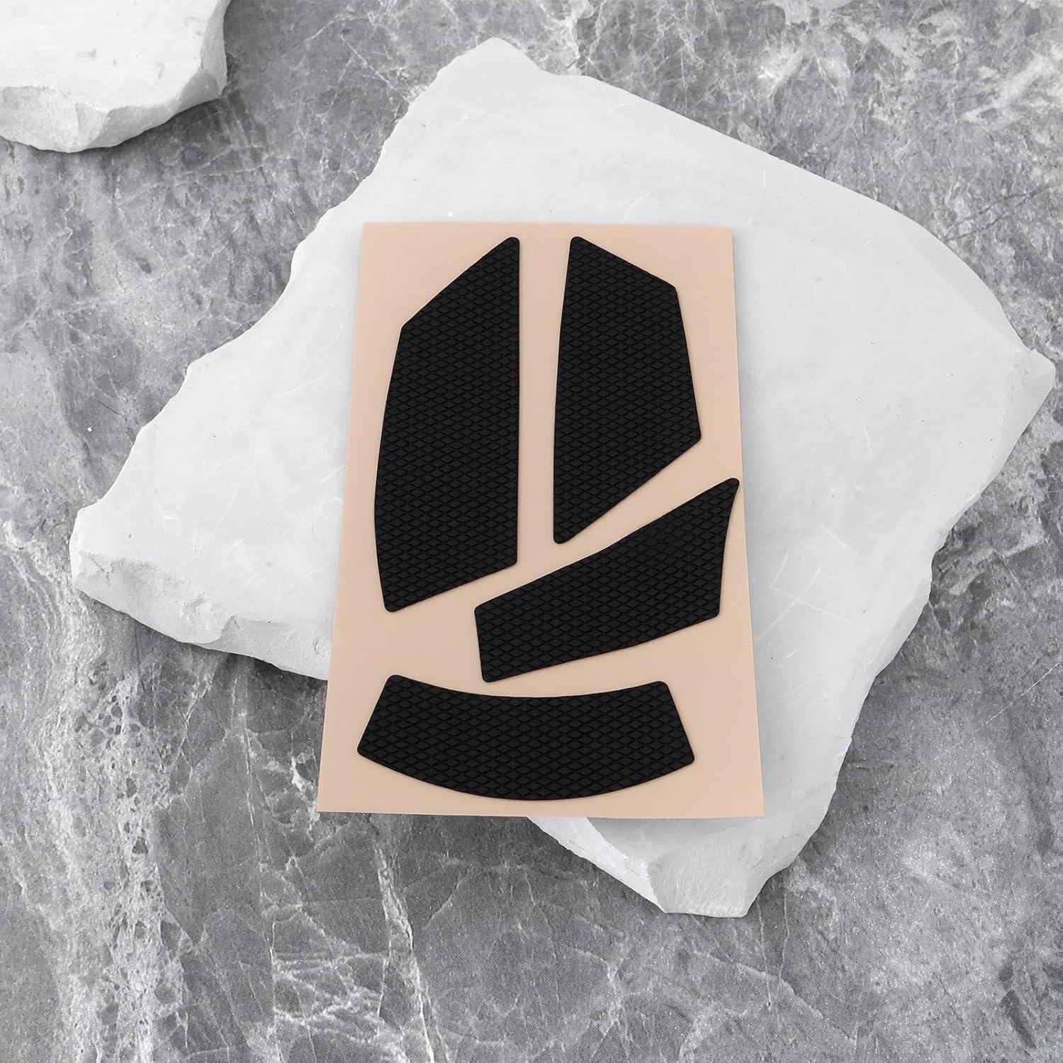 Ecsing 1 Set Razer Mouse Grip Tape Compatible with Razer Deathadder V2 Compatible with Razer Basilisk X Hyperspeed Black image number 5