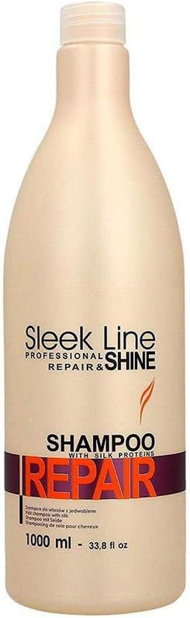 STAPIZ Sleek Line Shampoo with Silk Repair 1000 Ml image number 1