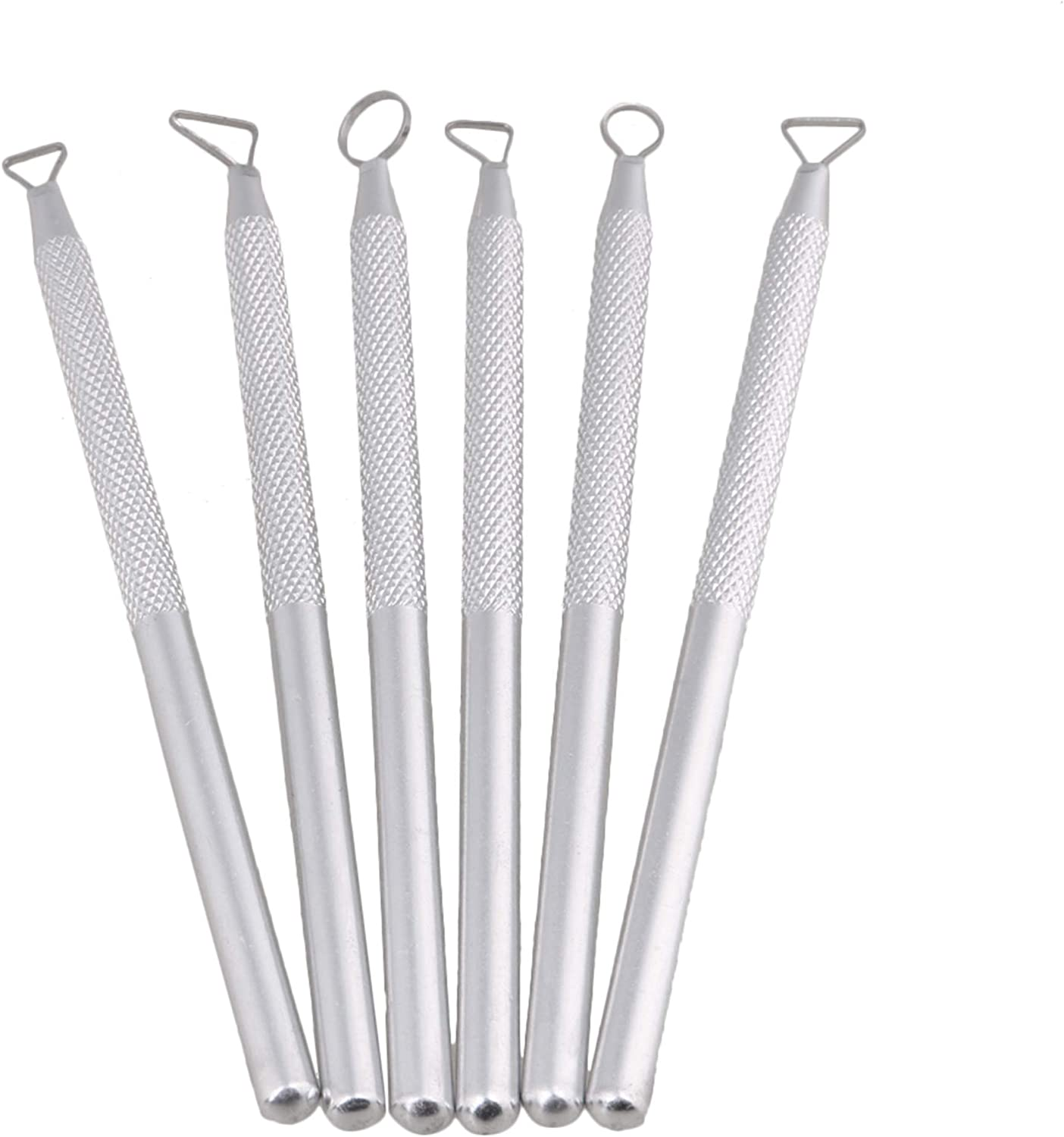 BQLZR Aluminum Ribbon Polymer Clay Sculpting Tools for Trimming Detailing Pack of 6 image number 3