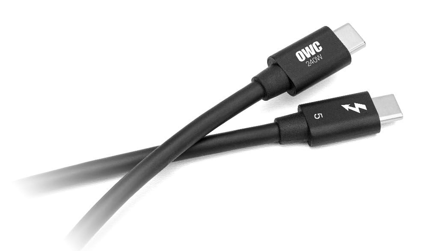 OWC 0.8 Metre Thunderbolt 5/USB-C Cable image number 2