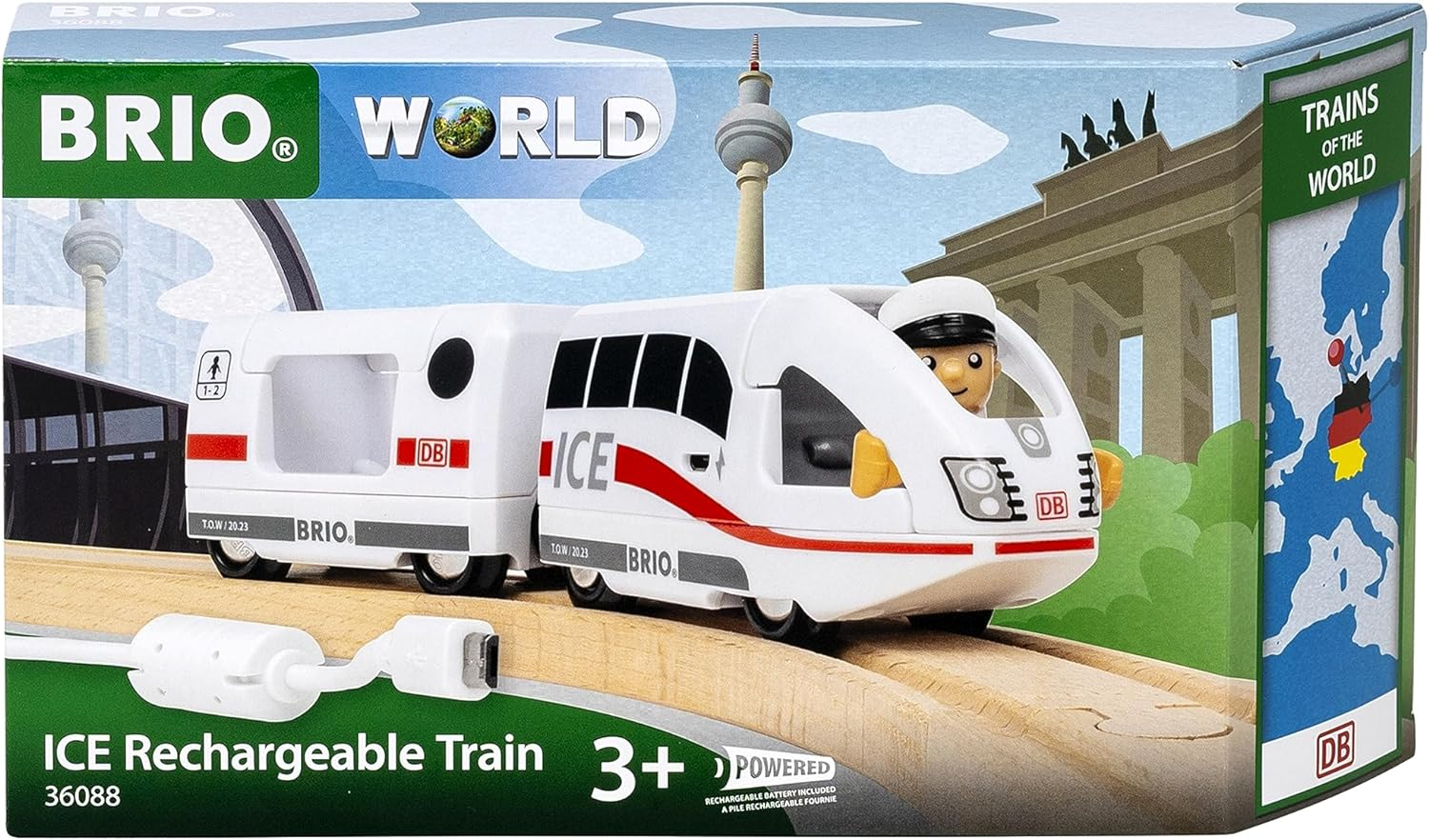 BRIO - ICE Rechargeable Train 3 Pieces image number 4