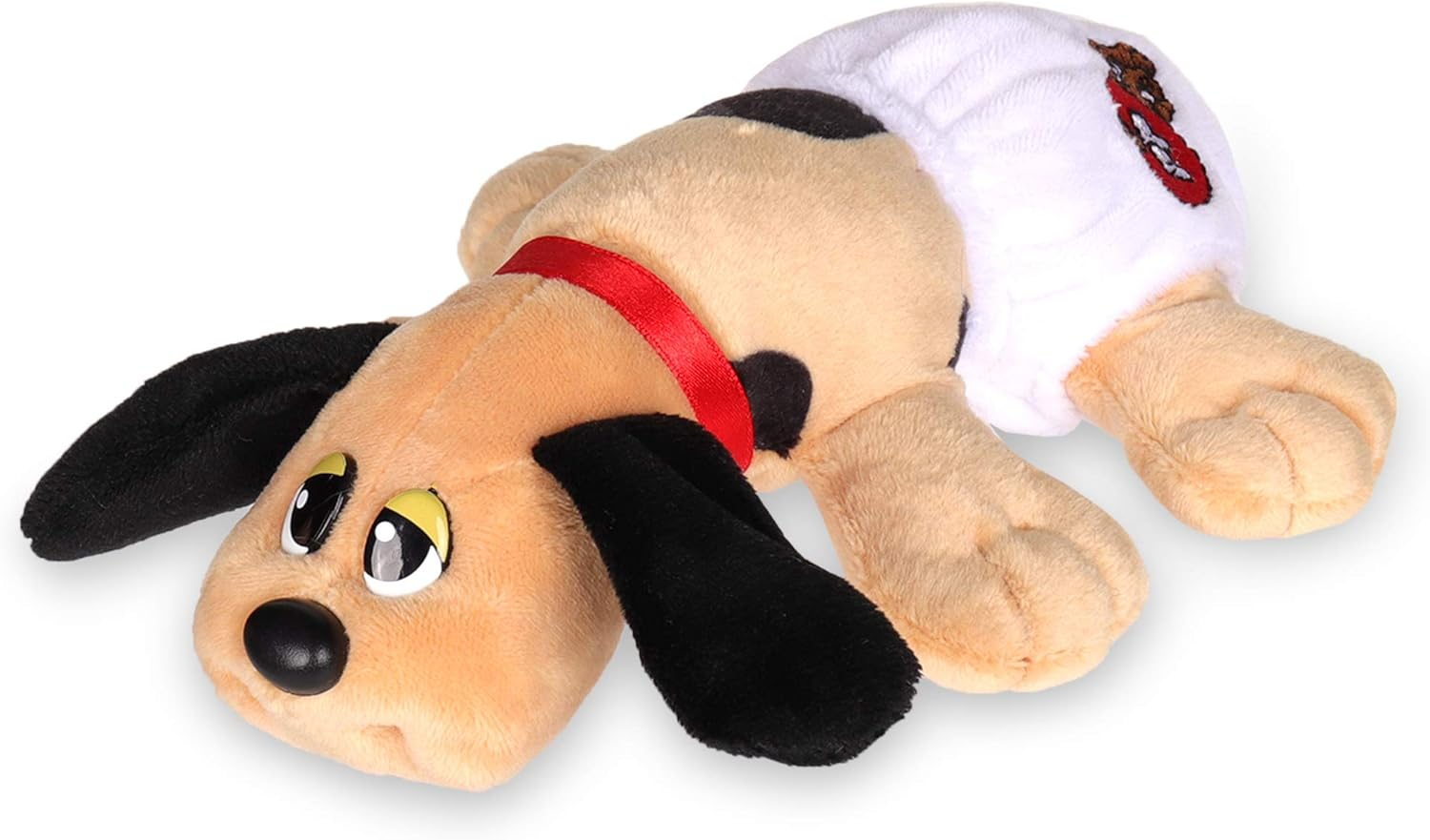 Pound Puppies Newborns - Classic Stuffed Animal Plush Toy - 8" - Brown with Dark Brown Spots - Great for Boys & Girls