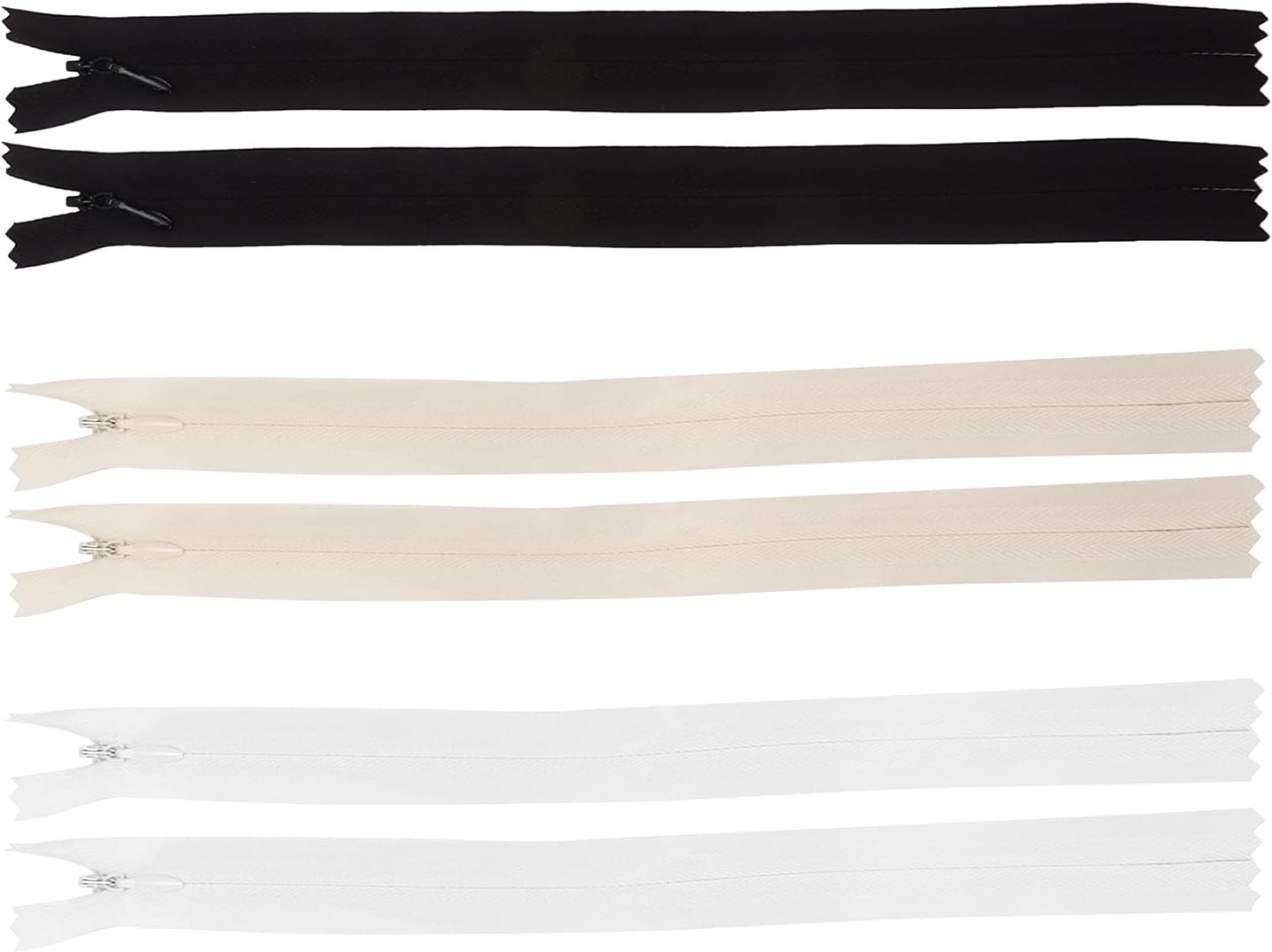 Metal Zippers Invisible Zipper Nylon Coil Zippers for DIY Craft Sewing Accessories image number 4