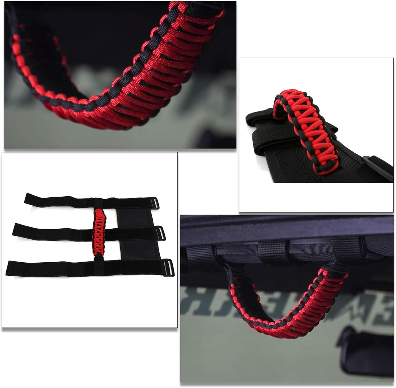 Roll Bar Grab Handles Grip Handle for Wrangler YJ TJ JK JL JLU JT Sports Sahara Gladiator Freedom Rubicon X & Unlimited 1987-2022