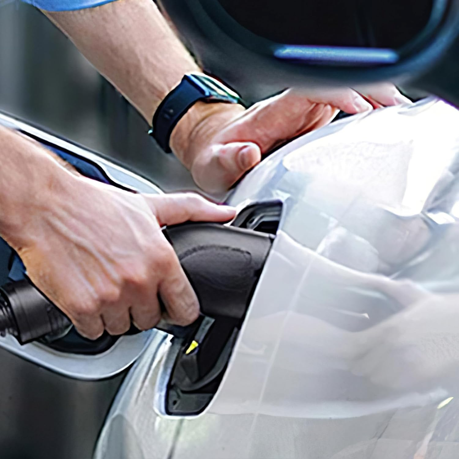 7JI Type 2 Charging Cable General 22KW to 32A 3-Phase 5M, Electric Car Charging Cable, Fast Charging with Carrying Case Compatible with All IEC-62196-2 for PHEV, BEV, EV image number 3